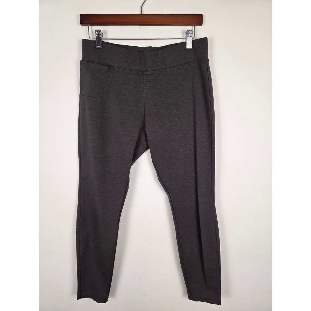 American Giant‎ Womens Size 8 Gray Leggings Made in USA Comfy Everyday Pants